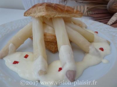 feuilletée sauce mousseline