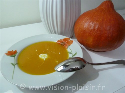 blog de vision-plaisir cuisine velouté de potiron