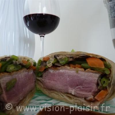 filet de canard-croustillant