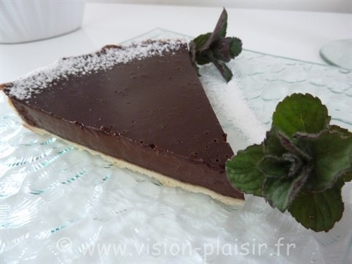 tarte chocolat