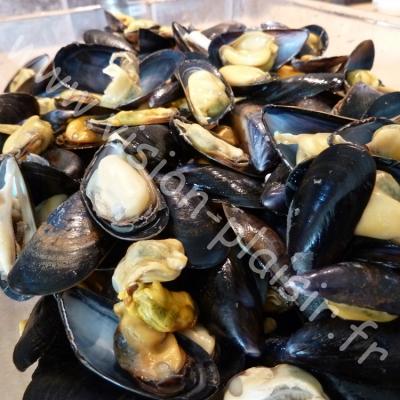 moules décortiquées