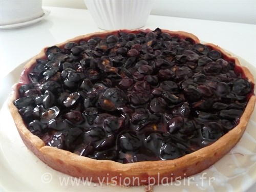 blog de pâtisserie et ma tarte aux raisins en exclusivité!