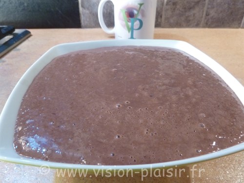 blog de pâtisserie et mon riz au lait au chocolat