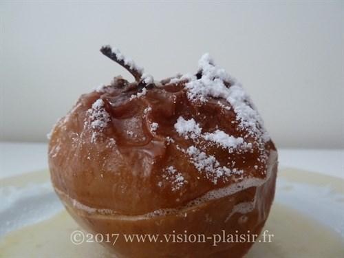 Blog de pâtisserie et mes pommes au four au poivre de Chine