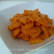 carottes au citron