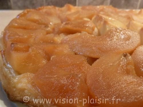blog de pâtisserie La tarte tatin en version vision-plaisir