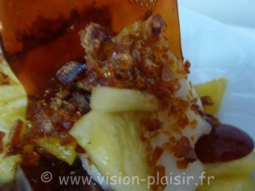 blog de vision-plaisir pâtisserie ► Salade de  fruits au caprice de caramel◄