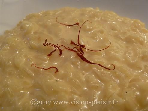 blog de vision-plaisir cuisine Risotto au safran