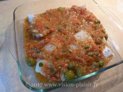 cabillaud à l'espagnole