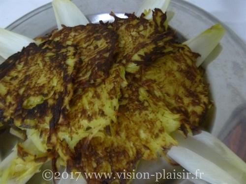 blog de cuisine et les galettes de pommes de terre