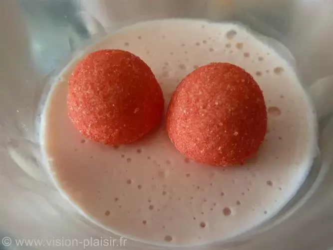 Panna cotta fraises tagada resultat