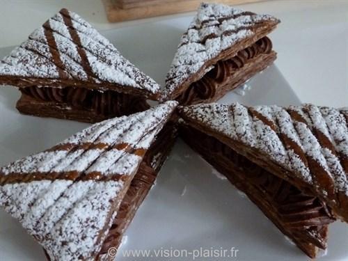 Triangles Feuilletés Tout Chocolat : Recette Gourmande et Facile