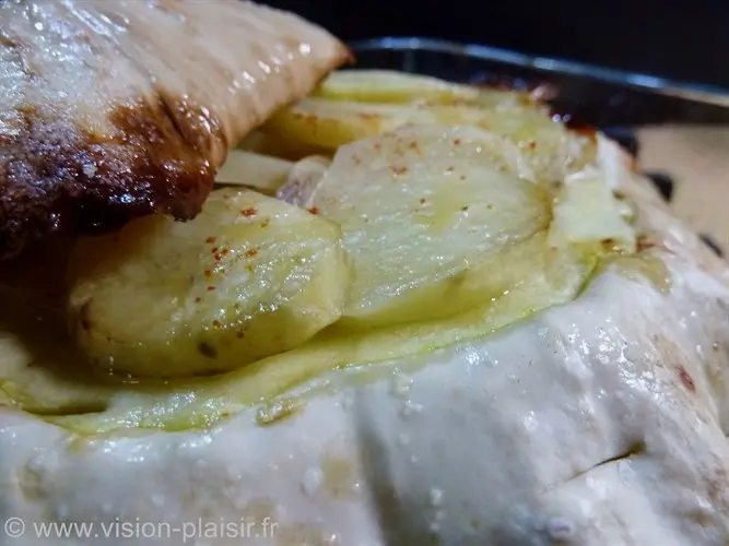 cuisson du pâtisson farci