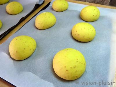 Petits pains curcuma