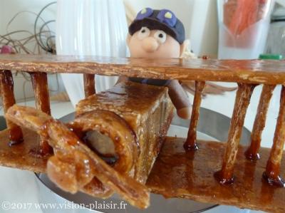 Pieces avion nougatine sujet