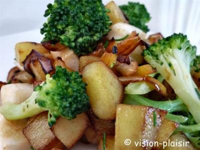 Poelee d encornets et pommes de terre 1