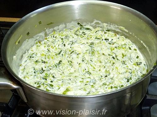 Blog de cuisine avec mes poireaux à la crème