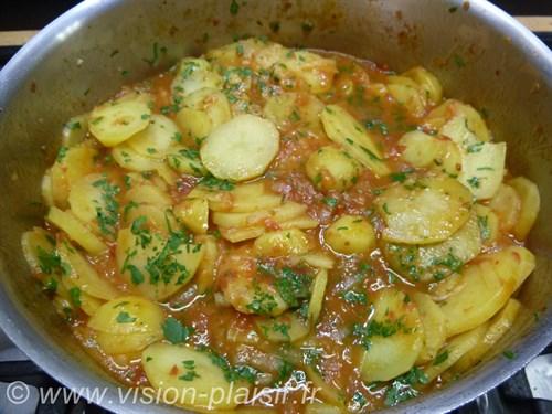 Blog cuisine et ma réalisation des pommes de terre Hongroise