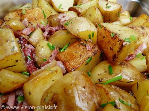 Pommes de terre plancha