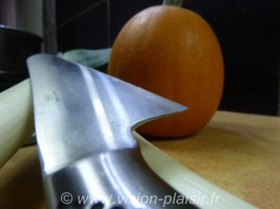 Potage de poireau et potiron