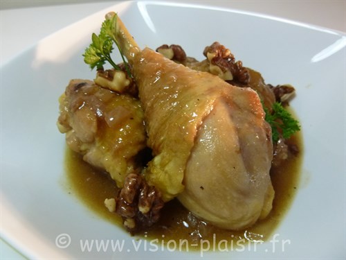 blog de vision-plaisir cuisine  Le poulet aux noix