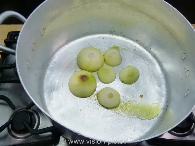caraméliser les oignons