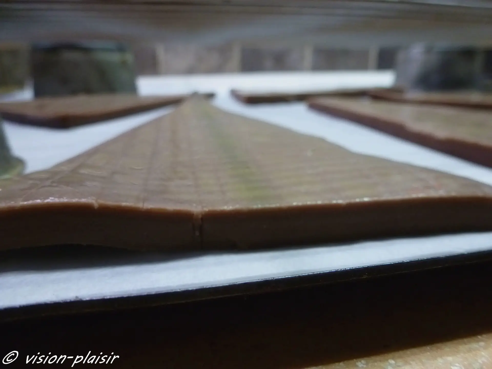 Preparation triangle feuillete tout chocolat 2