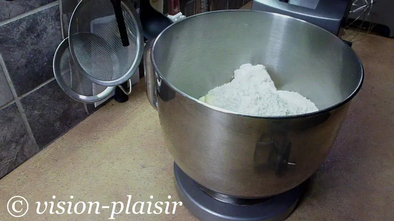 Recette de la pate brisee aux amandes