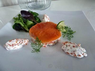 Rillette de saumon fume