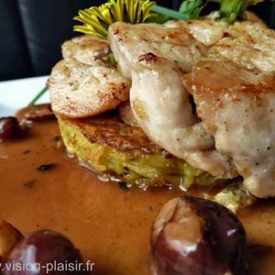 Ris de veau cognac