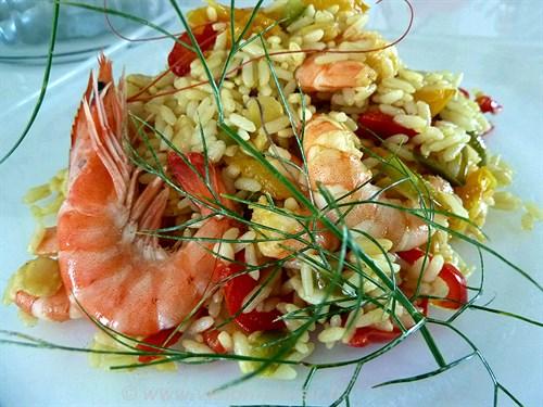 Réalisation du riz à la Thaïlandaise