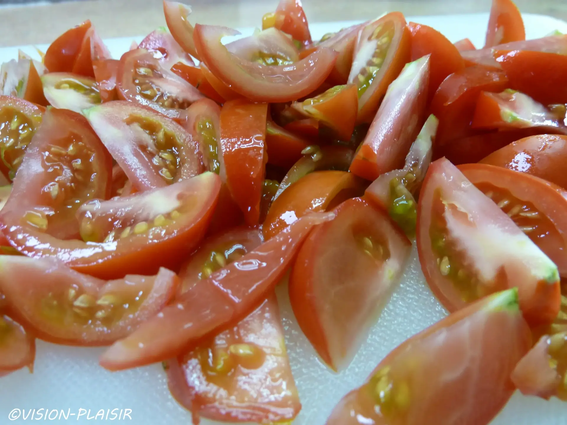 Salade d hareng tomates