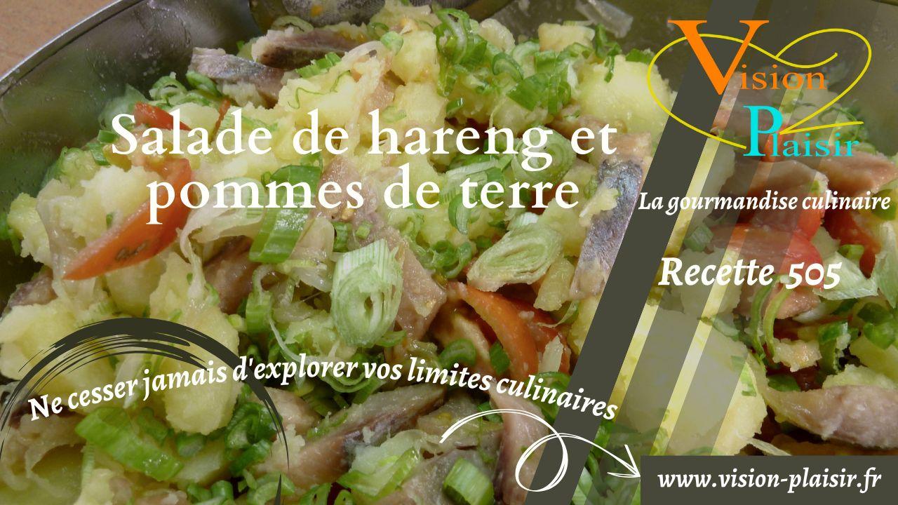 Salade de hareng et de pommes de terre