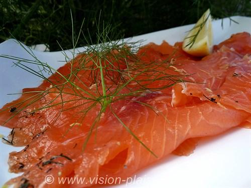 Blog de cuisine avec mon saumon mariné au fenouil