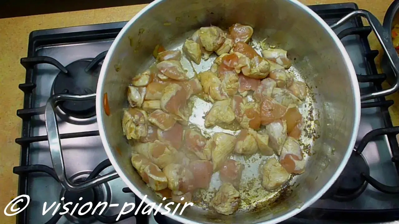 Saute de poulet aux cepes surgeles