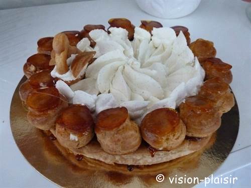 St honore au praline et creme mascarpone fini 1