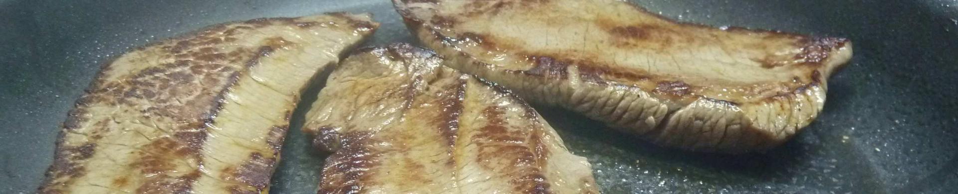 Steak aux echalotes miam