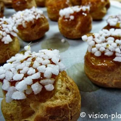 Sucrage choux pour st honore au praline