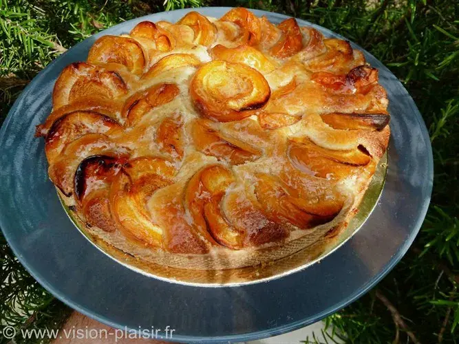 tarte gourmande aux abricots