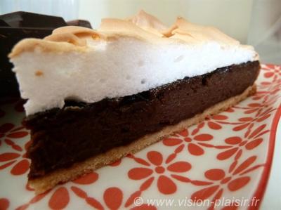 Tarte chocolat meringue