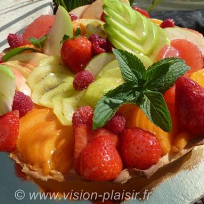 Tarte fruits frais