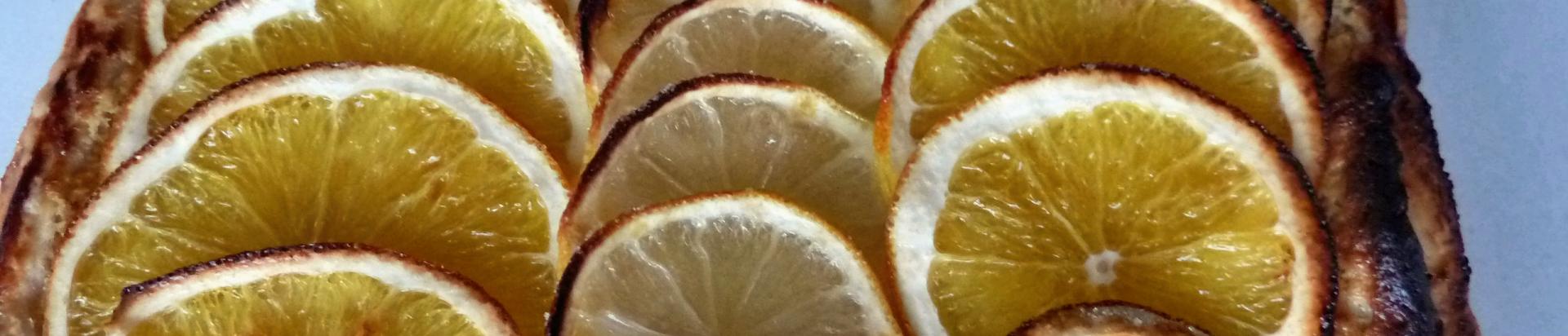Tarte orange et citron
