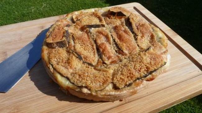 Tarte st nectaire finie