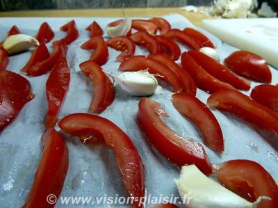Tomates en cuisson