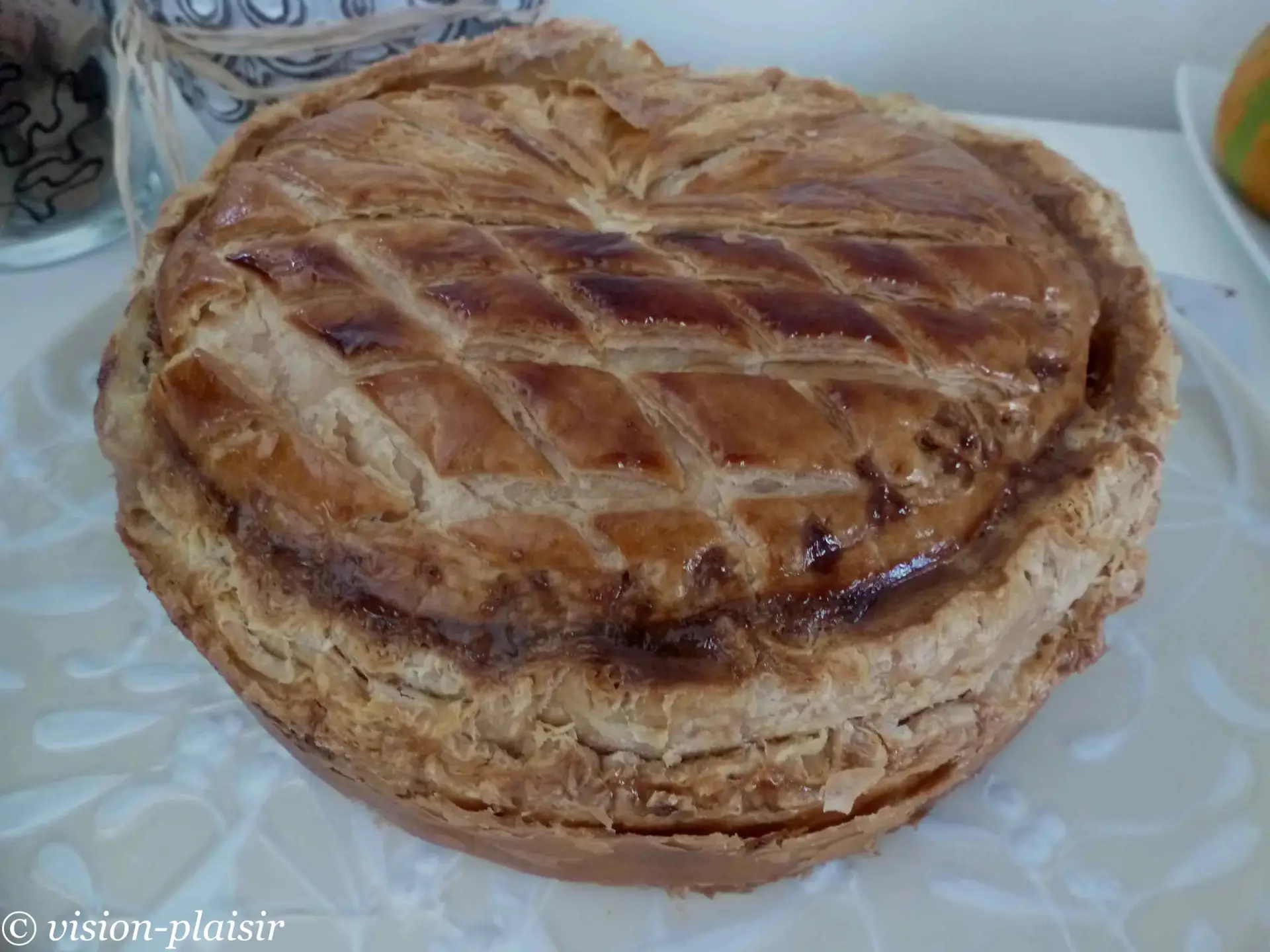 Tourte de la vallee de munster cuite