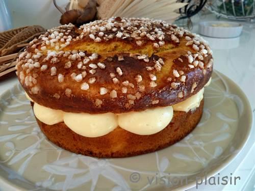 Ma réalisation de ma tropézienne Charentaise