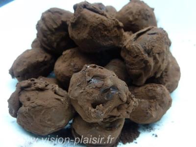Truffes au chocolat