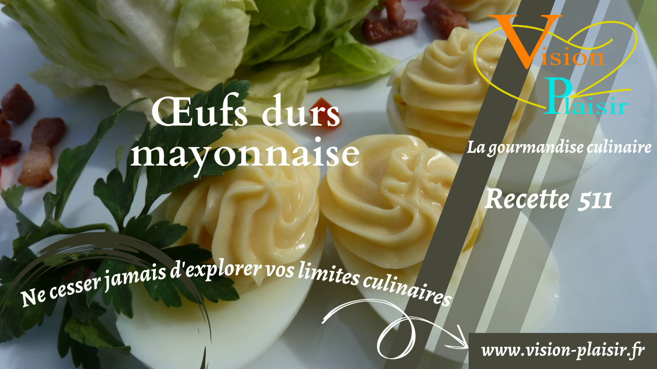 Ufs durs mayonnaise